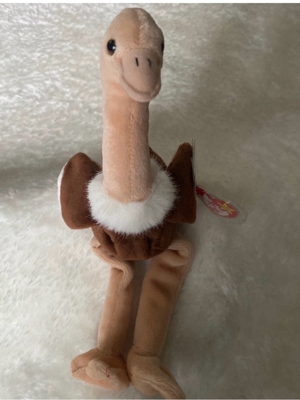 Beanie Baby TY Stretch 1997 Vintage Ostrich